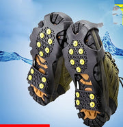 Outdoor Hiking Shoes Spikes Ice Traction Cleats -Strap onto boots