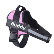 Personalized Dog Harness Pink / Baby2 Personalized Dog Harness NO PULL Reflective Breathable Adjustable Pet Harness Vest For Small Large Dog Custom Patch Pet Supplies