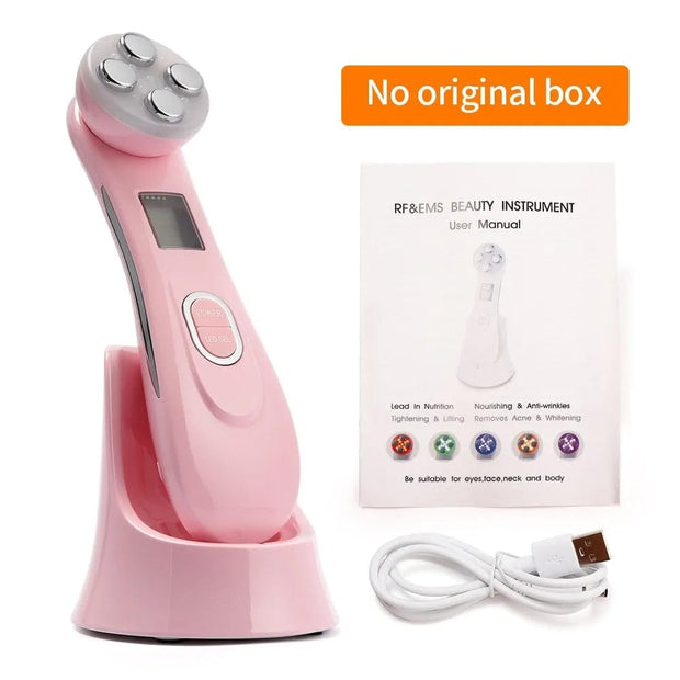 Pink No Box Skin Care Face Massager