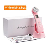 Pink With Box Skin Care Face Massager