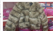 Raccoon Dog Fur 4sections of raccoon dog hair / 2XL Fur Coat Raccoon Dog Fur Splicing