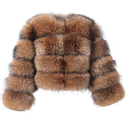 Raccoon Dog Fur Fur Coat Raccoon Dog Fur Splicing