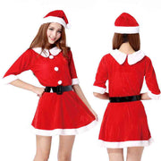 Santa Claus costume Red / H Santa Claus costume For Ladies