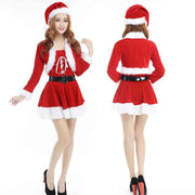 Santa Claus costume Red / Q Santa Claus costume For Ladies