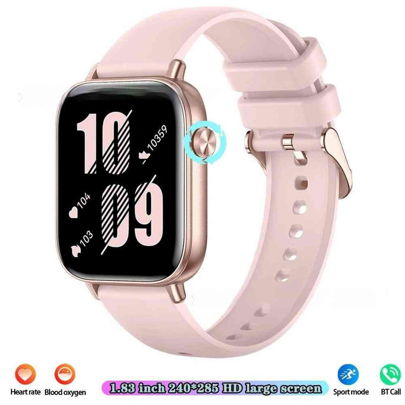 Smart Watch Gold Capsules Smart Watch Mobile Pedometer Heart Rate Monitoring Bluetooth Calling 169 Touch Display Smart Bracelet