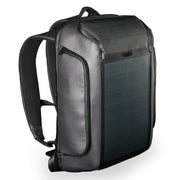 Solar USB charging Backpack Black Solar USB charging Backpack