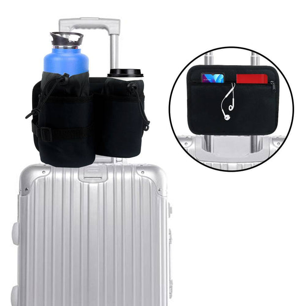 Travel Luggage Cup Holder Black / 25x18.5cm Hot Sale Travel Luggage Cup Holder