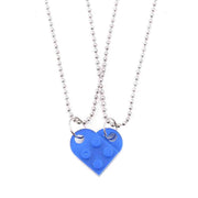 Valentines Day Gift Dark Blue Valentines Day Gift Jewelry Heart Necklace