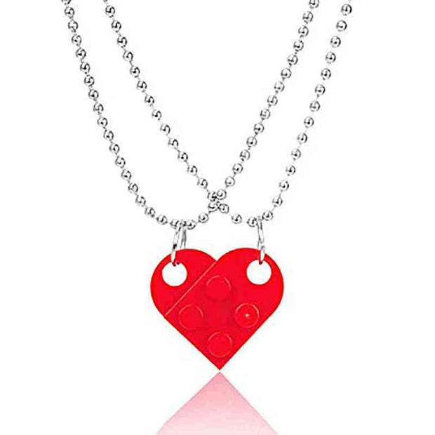 Valentines Day Gift Red Valentines Day Gift Jewelry Heart Necklace