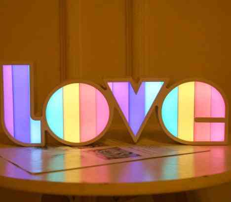 Valentines Day LED LOVE Light A / USB Valentines Day LED LOVE Light Gift For Girlfriend