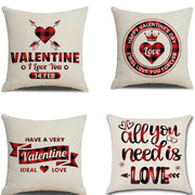 Valentines Day red pillowcase cushion co Valentines Day red pillowcase cushion cover