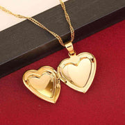 Valentines Gift Heart Locket Pendant Nec Gold Valentines Gift Heart Locket Pendant Necklace