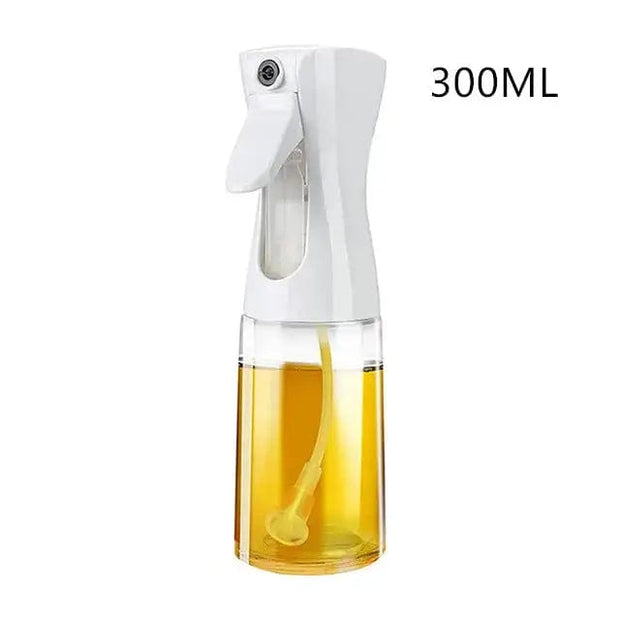 White 300ML Oil Spray Kitchen Bottle