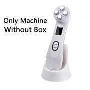 White no Box Skin Care Face Massager