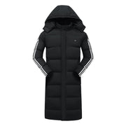 Winter Zone 11 Heated Coat Black / 2XL Winter Zone 11 Heating Down Coat Heating Long Coat